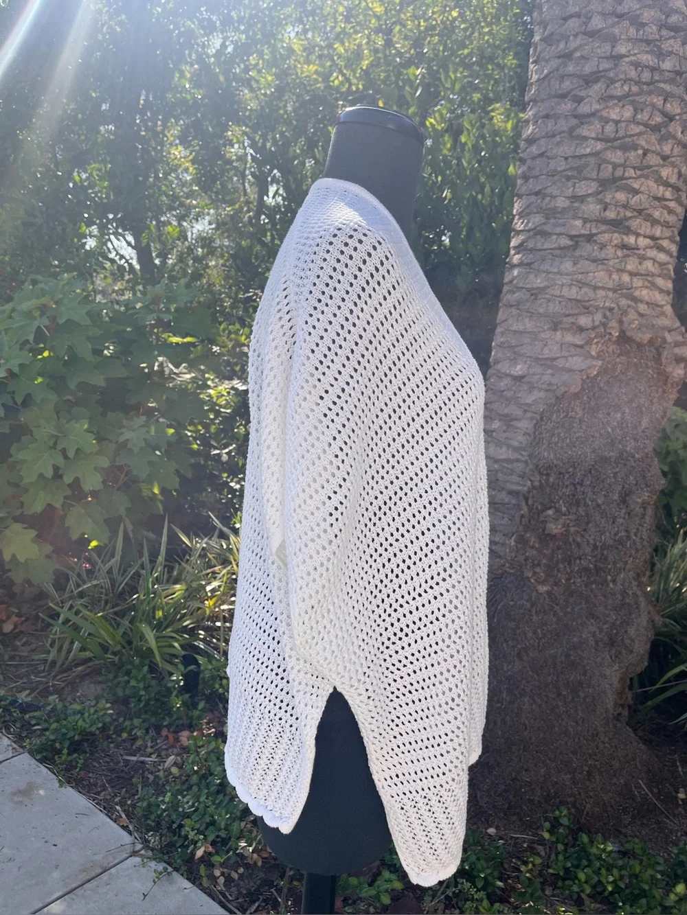 J. Crew open weave